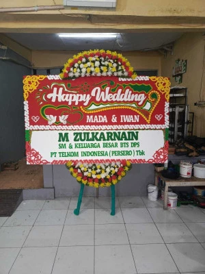 Papan Bunga di Rumah Duka Rs Mitra Keluarga
