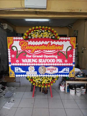 Papan Bunga di Rumah Duka Rs Mitra Keluarga
